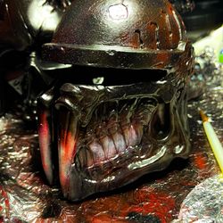 Zombie Madalorian Helmet