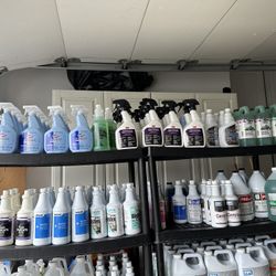 Cleaning supplies - sanitizer 