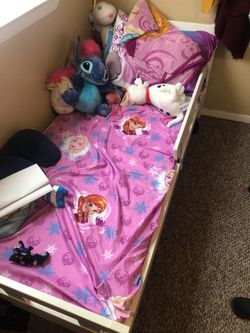 Kids bed with mattress