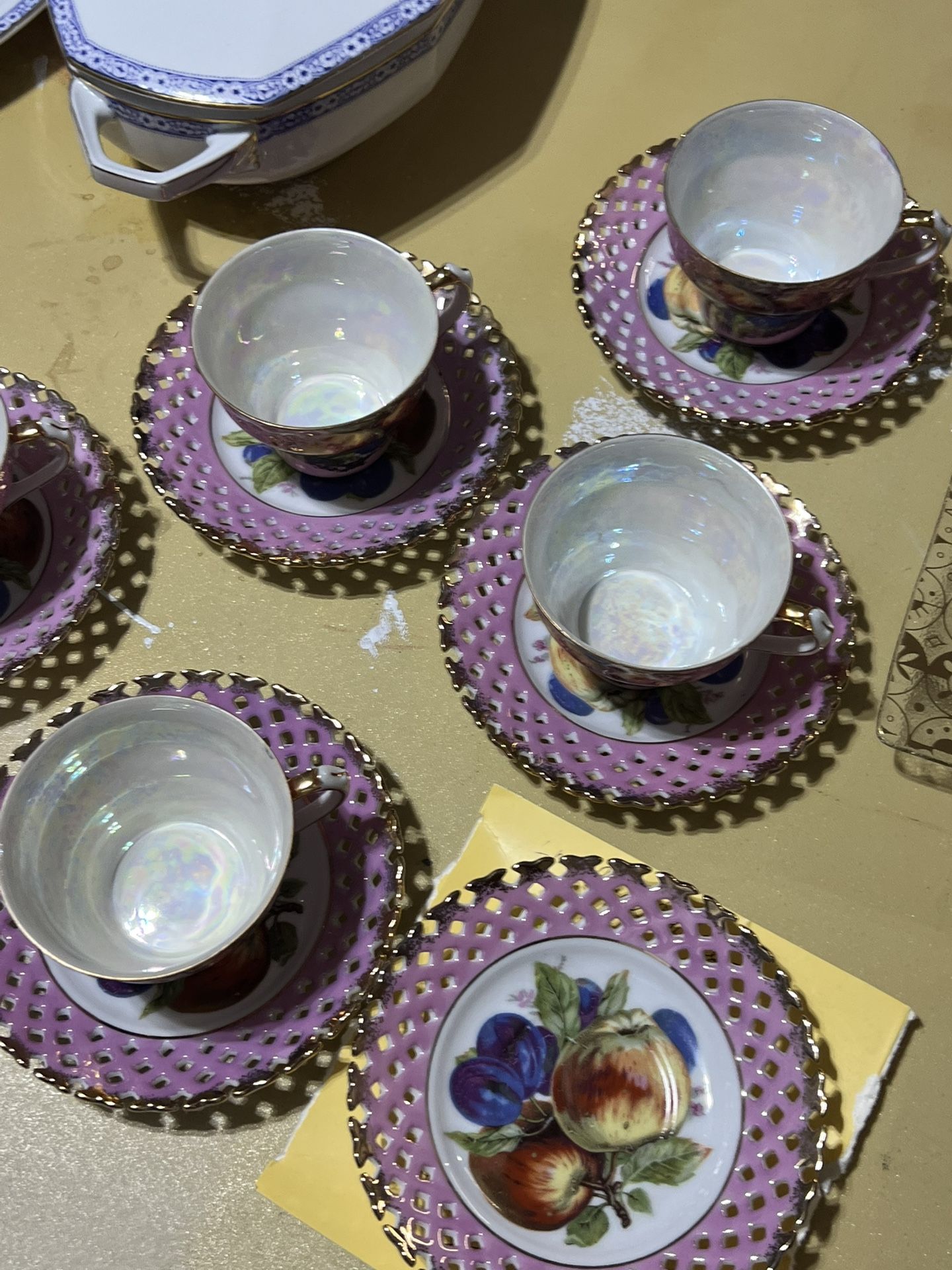 Dishes. Antique