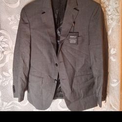 NWTGS Kenneth Cole Awareness Stretch SlimFit Men's Blazer Coat Sz 38S