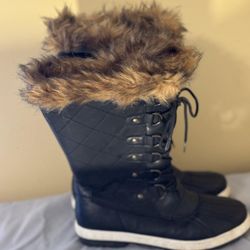 Marley Quilted Faux Fur Snow Boot