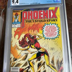 Phoenix The Untold Story #1 John Byrne CGC 9.4 Classic Wraparound Cover Marvel MCU