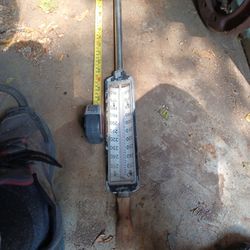 Large Taylor Porcelain Face Kettle Thermometer