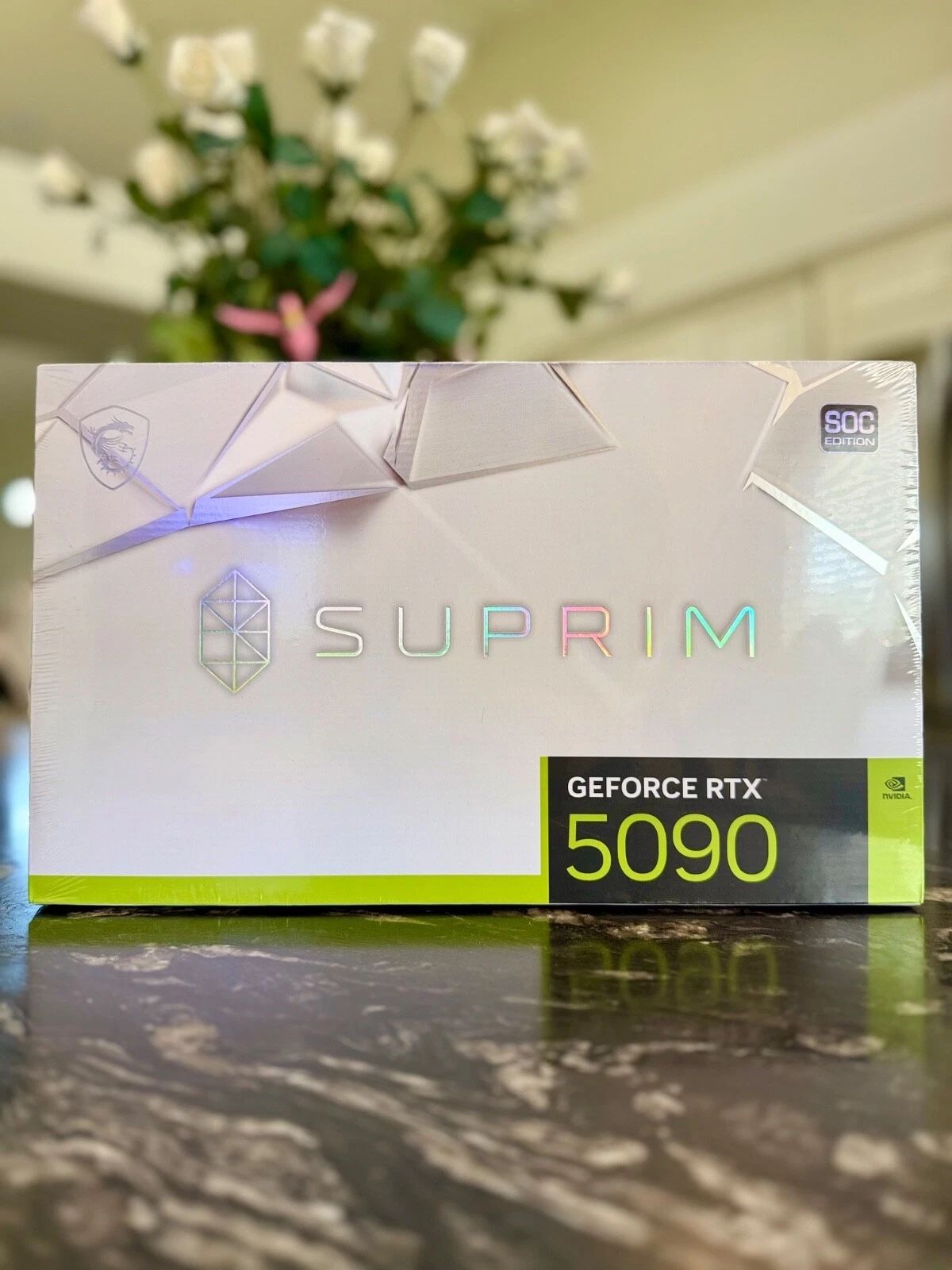 MSI GeForce RTX 5090 SUPRIM SOC 32GB GDDR7 – New In Hand + Doom Key