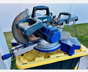 Kobolt compact 10 “ 15 amp bevel sliding miter saw