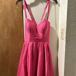 Short Pink Dress 