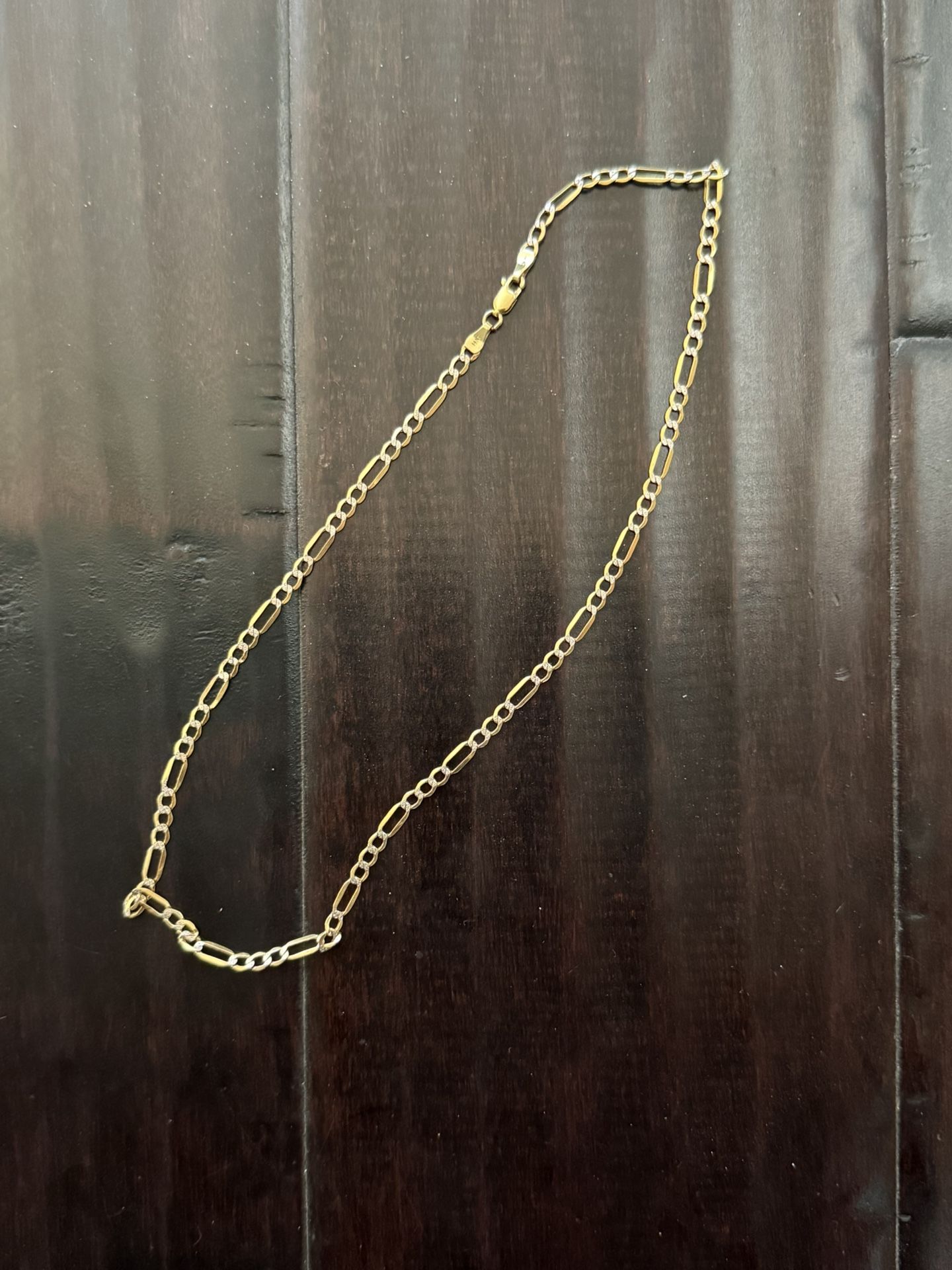 14K Gold Figaro Chain