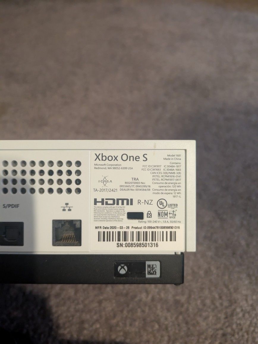 Xbox One S 1 TB