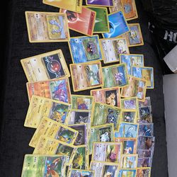 Vintage Pokémon Card Lot Holos And More!!