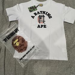Medium Bape Burberry Color T Shirt 