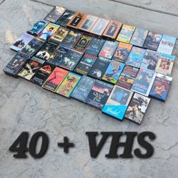 40 + VHS Hit Movies Some Rare Some New/ Sealed Nice!