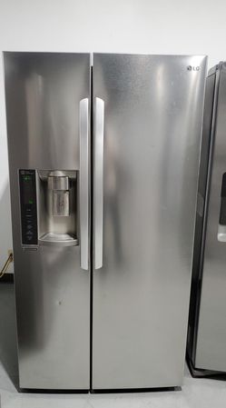 LG Side By Side Stainless Steel Refrigerator
