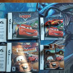Nintendo DS Cars x2 Games 100% w/pixar Cars