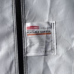 Cover pro 12x20 car port