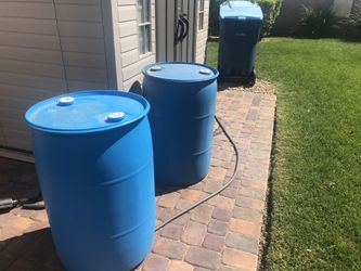 Blue barrels(I’m located in Las Vegas)