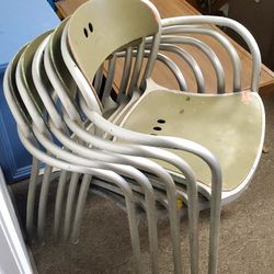 Vintage Mid-Modern Chairs (Set of 5)