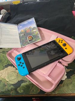 Nintendo Switch w/Super Mario 256gig micro Sd Card, case, dock, etc.