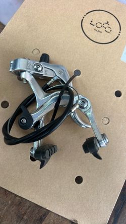 Pro Max bike bicycle front brake 22.2 mm silver