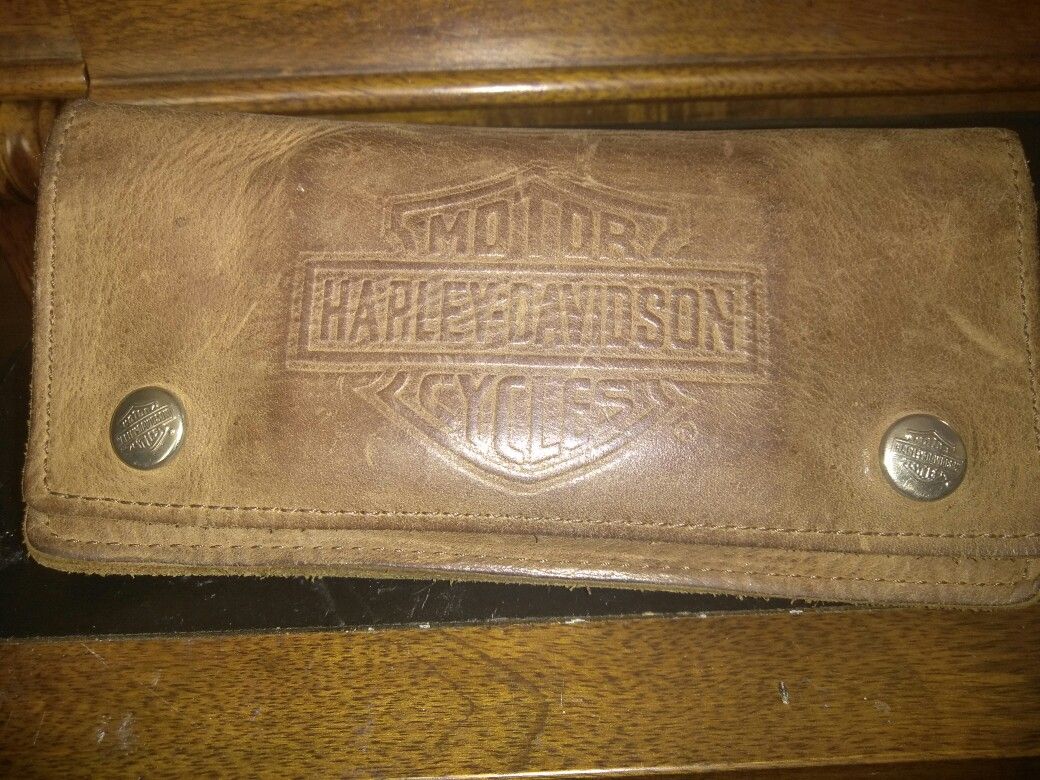 Nice leather Harley Davidson wallet