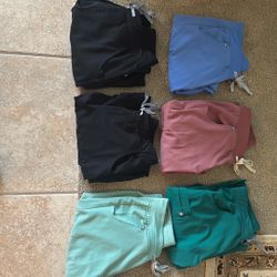 FIGS Nurse Scrub Pants 6 Pair Small