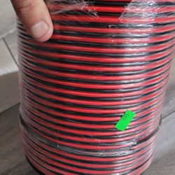 14 AWG red/black Bonded Wire 500ft