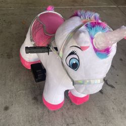 Ride On Unicorn With Stable And Charger