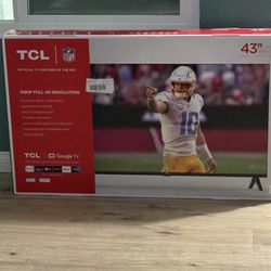 TCL 43 Inch Tv Brand New