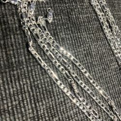 Silverfigaro 22” Chains