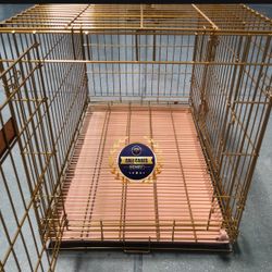 Dog Crate Wire Folding Size 36” Inch Medium With Metal Grid And Tray New In Box 📦 