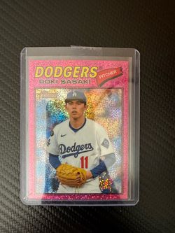 Topps Heritage Roki Sasaki speckle