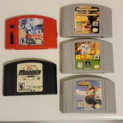 N64 Video Games Individually Priced