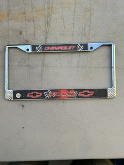 Plate Cover For Classic Or Current Car Or Truck