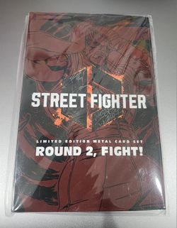 SDCC 2024 UDON Street Fighter Metal Cards