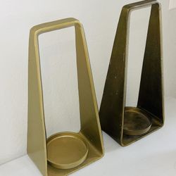 Large Size Metal Candle Holders 