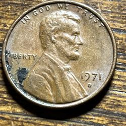 1971 D Penny