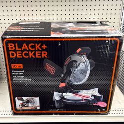 Black + Decker Miter Saw 