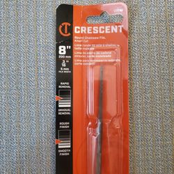 Crescent Round Chainsaw File 8" - 3/16, 5mm Knurl Cut T01765