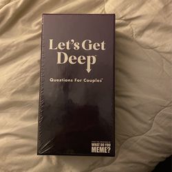 Let’s Get Deep: Card Game