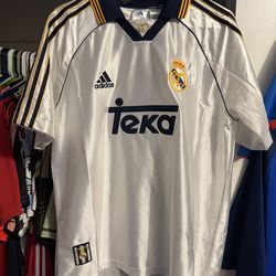 Adidas Real Madrid throwback jersey 1999 size M