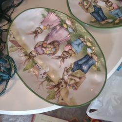 Easter Oval Tray 