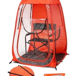 Orange Outdoors Sports Weather Pop Up Tent