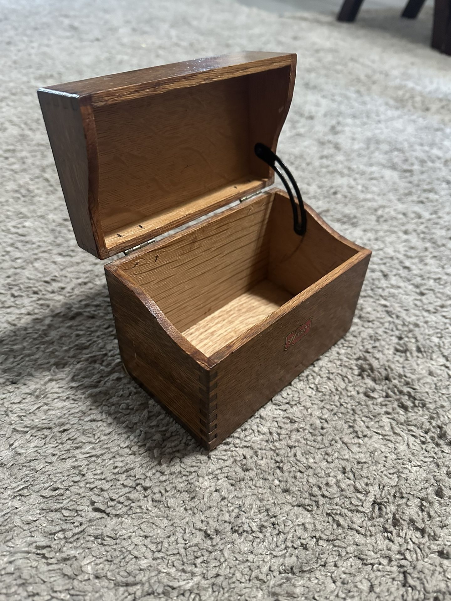 Vintage Weis Wooden Box
