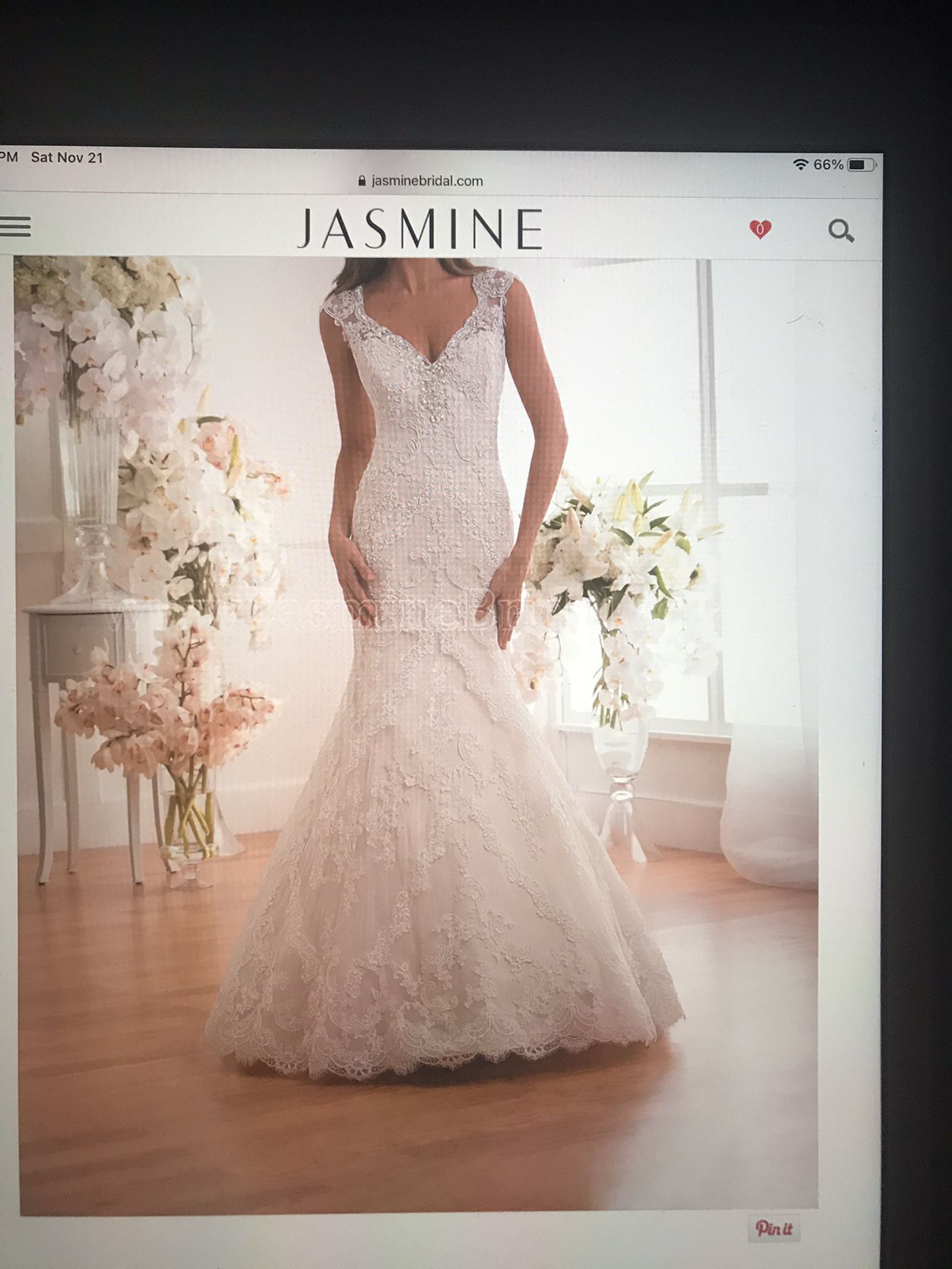 Jasmine collection wedding Gown
