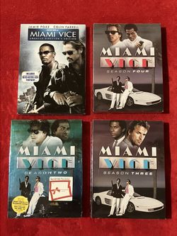 Lot NEW & SEALED MIAMI VICE SEASON TWO THREE FOUR 2 3 4 BOX SET + UNRATED DIRECTOR'S EDITION‼️ Entire OOP DVD TARGET Collection MUST GO ‼️