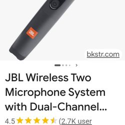 JBL Party Box Microphones
