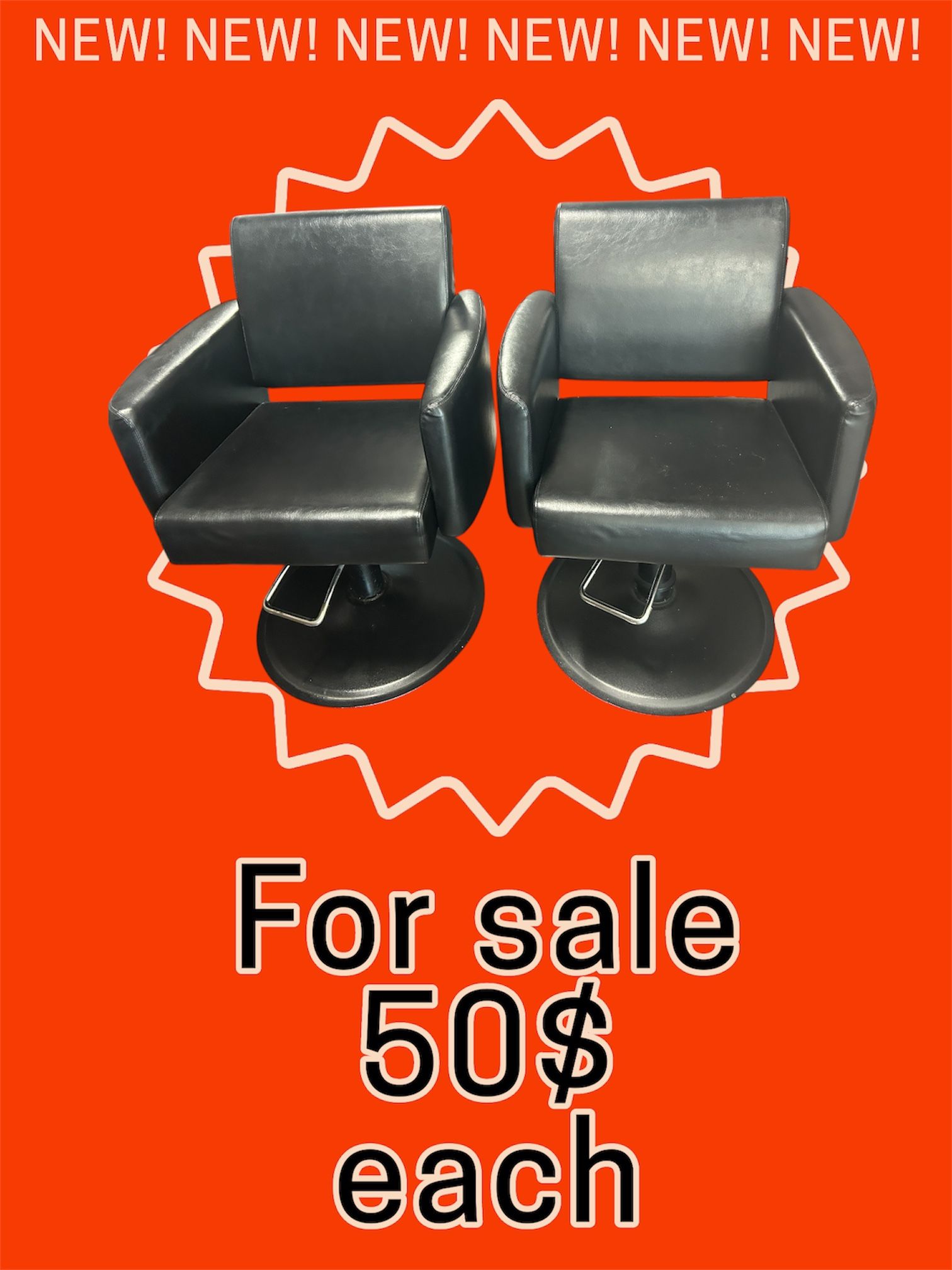 Salon Hydraulic Chairs