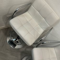 White Bar Stools