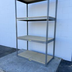 Heavy Duty Storage Rack Shelving 48 in W x 24 in D Boltless Shelves Delivery Available