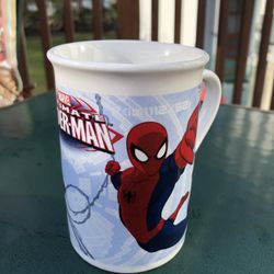 Spider-Man Marvel 2013 Collectable Mug Perfect Condition Bonus red Sox Mug